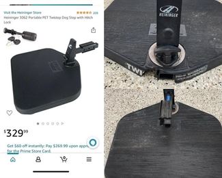 Heininger portable dog hitch step up