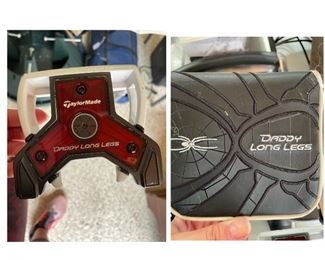 Taylor made "Daddy Long Legs" putter. (this is the only golf club)