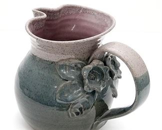 Beautiful Hand Made Pottery Pitcher
