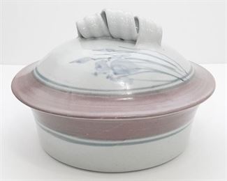 Hand Crafted Pottery Casserole with Lid