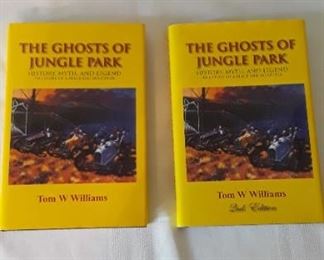2 The Ghosts Of Jungle Park 1st Ed signed and 2nd Ed