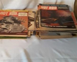 44 Hot Rod Magazines 1950s Thru 1970s