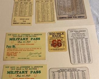 66 67 Military Passes and Timing Charts