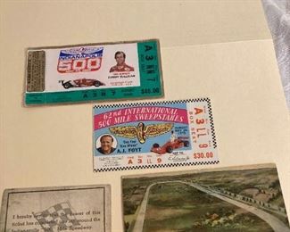 78 and 86 Indy 500 Race Tickets and More