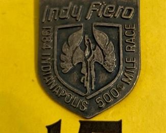 84 Indy 500 Race Pin
