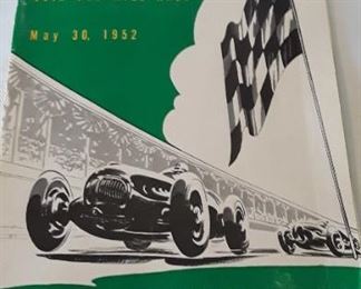 1952 Indianapolis 500 Offical Program