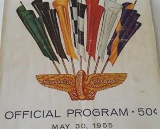 1955 Indianapolis 500 Offical Program