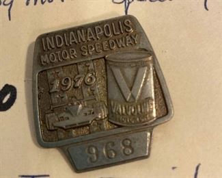 1976 Motor Speedway Pin