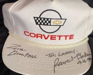 Corvette Cap Signed Zora Duntov