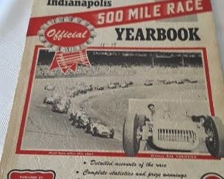 Floyd Clymers 1954 Indianapolis 500 Mile Race Offical Yearbook