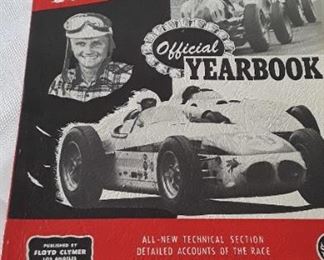 Floyd Clymers 1955 Indianapolis 500 Mile Race Offical Yearbook