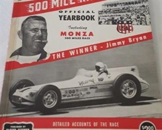 Floyd Clymers 1958 Indianapolis 500 Mile Race Yearbook