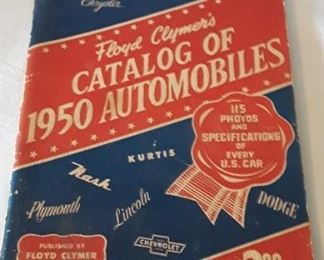 Floyd Clymers Catalog Of 1950 Automobiles