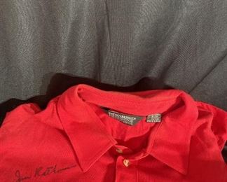Jim Rathmann Autographed Polo Shirt