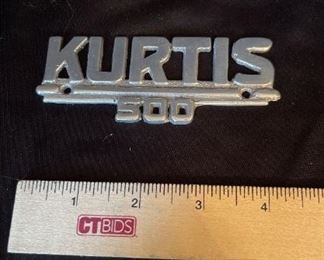 Kurtis Roadster 500 Emblem Reproduction