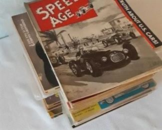 Large Lot Of 1950s Speed Age Magazines