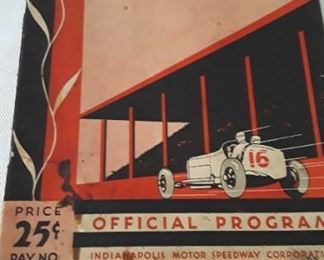 Original 1932 Indianapolis 500 Offical Program