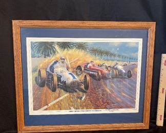 Ralph Steele Print Signed By Artist