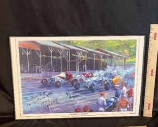 Rim Riders At Jungle Park Autographed Print