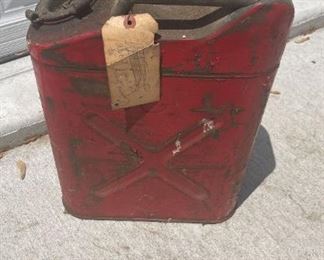 Sumar Track Used 5 Gallon Gas Can II