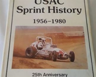 USAC Sprint History 1956 1980, 25th Anniversary Book