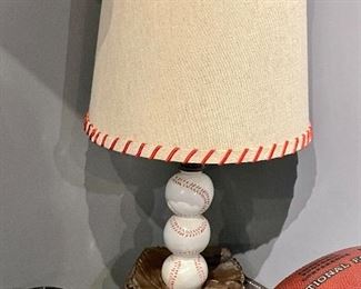 Baseball lamp