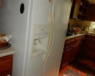 Side-by-side fridge
