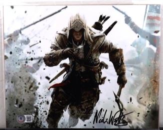Celebrity Autograph Assassins Creed III