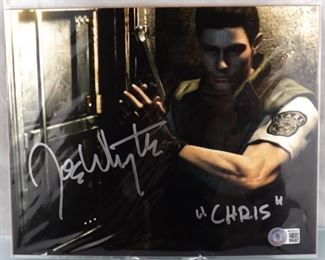 Celebrity Autograph Resident Evil