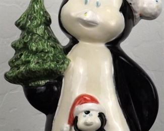 Ceramic Christmas Penguins