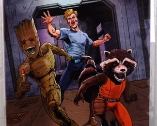 Local Artist George Vega  Guardians Of The Galaxy