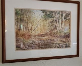 D. J. Braun watercolor