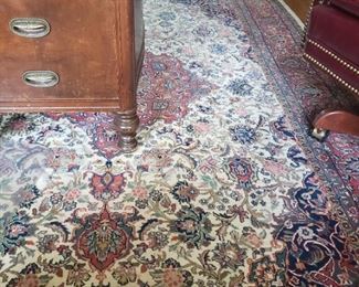 Machine made room rug