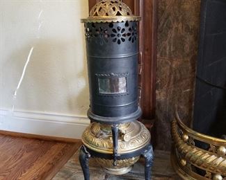 Antique Bradley & Hubbard parlor stove