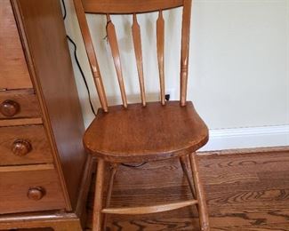 Antique American Arrow back chair