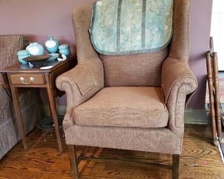 Wing armchair