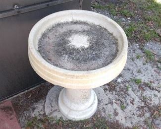 Bird bath