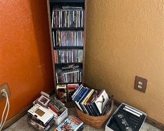 DVD's, CD's, VHS