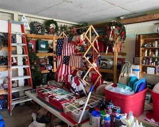 Aluminum Ladder, LOTS OF HOLIDAY DECOR!