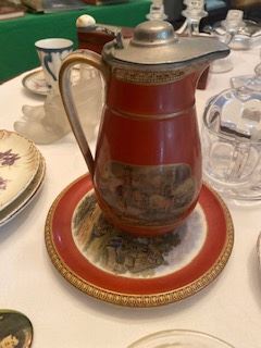 antique syrup pitcher