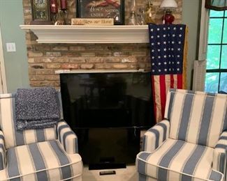 TV's, chairs