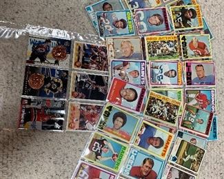 Football, hockey and other sports cards