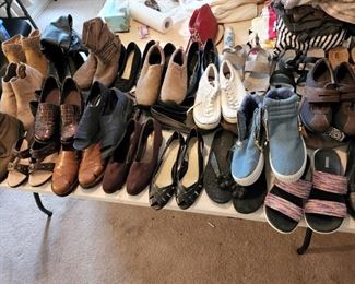 Ladies Shoes Mostly size 10