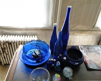 Cobalt glass
