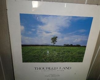 Troubled Land signed by Paul Graham