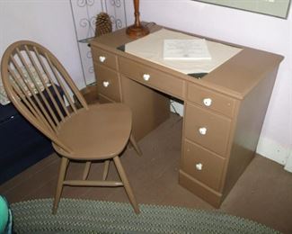 Desk with chair