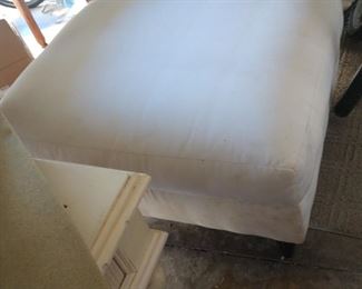 Over sized foot stool .