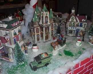 Thumbnail photo of 2000 sq ft basement full of Christmas.  