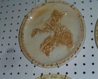 Marley's Ghost Dickens Collection plate 'Aware of the chains I forged in life'