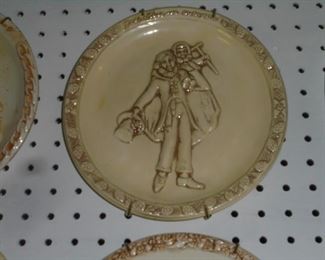 Taylor pottery plate 'God Bless us Everyone'
